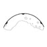 Bendix E11607110 Drum Brake Shoe Brake Shoe