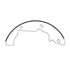 Bendix E11607290 Drum Brake Shoe Brake Shoe