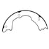 E11607720 by BENDIX - Formula Blue™ New Bonded Brake Shoes - 2193-S772 (FMSI), Parking Brake Shoe