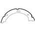 E11608680 by BENDIX - Formula Blue™ New Bonded Brake Shoes - 1543-S868 (FMSI), Parking Brake Shoe