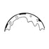 Bendix E11705690 Drum Brake Shoe Brake Shoe