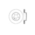 Bendix E12538057 Disc Brake Rotor Rotor