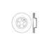 E12538095 by BENDIX - Disc Brake Rotor