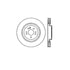 E12540047 by BENDIX - Disc Brake Rotor