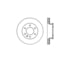 E12540111 by BENDIX - Disc Brake Rotor