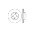 Bendix E12545051 Disc Brake Rotor Rotor