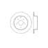 Bendix E12549150 Disc Brake Rotor Rotor