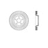 E12563013 by BENDIX - Disc Brake Rotor