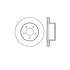 Bendix E12566034 Disc Brake Rotor Rotor