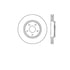 Bendix E12567083 Disc Brake Rotor Rotor