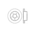 Bendix E12571027 Disc Brake Rotor Rotor