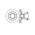 E12571039 by BENDIX - Disc Brake Rotor