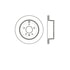 Bendix E12571073 Disc Brake Rotor Rotor