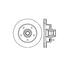 E12572031 by BENDIX - Disc Brake Rotor