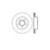 E12572047 by BENDIX - Disc Brake Rotor