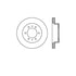 Bendix E12574006 Disc Brake Rotor Rotor