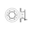 Bendix E12577005 Disc Brake Rotor Rotor