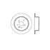 Bendix E12649061 Disc Brake Rotor Rotor