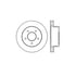 Bendix E12671027 Disc Brake Rotor Rotor