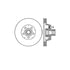 E12672005 by BENDIX - Disc Brake Rotor