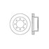 Bendix E12672051 Disc Brake Rotor Rotor