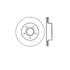 Bendix E12672047 Disc Brake Rotor Rotor