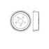 Bendix E12749049 Brake Drum Brake Drum
