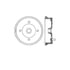 Bendix E12752008 Brake Drum Brake Drum