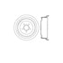 Bendix E12766023 Brake Drum Brake Drum
