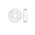 Bendix E12770021 Brake Drum Brake Drum