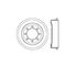 Bendix E12770036 Brake Drum Brake Drum