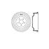 Bendix E12770047 Brake Drum Brake Drum