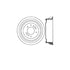 Bendix E12771030 Brake Drum Brake Drum