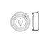 Bendix E12772011 Brake Drum Brake Drum