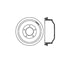 Bendix E12772048 Brake Drum Brake Drum
