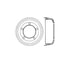 Bendix E12781007 Brake Drum Brake Drum