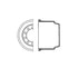 Bendix E12784009 Brake Drum Brake Drum