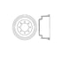 Bendix E12872044 Brake Drum Brake Drum