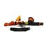 F126130 by INDIANA MILLS AND MANUFACTURING, INC. - M2 Air HVO Seat Belt - Orange, Polyester, with Switch