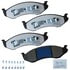 MKD477FM by BENDIX - FLEET METLOK Disc Brake Pad Set