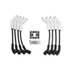 9070C by ACCEL - Extreme 9000 Ceramic Boot Spark Plug Wire Set