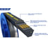 Goodyear Belts 3V420 V-Belts Narrow Wrapped V-Belt: 3V Profile, 42" Effective Length