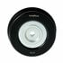 57798 by GOODYEAR BELTS - Accessory Drive Belt Idler Pulley - FEAD Pulley, 3.62 in. Outside Diameter, Steel