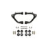 Fabtech FTS21128 Suspension Control Arm Kit Control Arm Kit; For 0-6 in. Lift; Upper; Uniball; For PN[K1061DB];