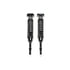 Fabtech FTS22199 Suspension Shock Absorber Dirt Logic 2.5 Stainless Steel Coilover Shock Absorber; Front; For 4 in. Lift; For