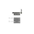 Fabtech FTS24263 Bicycle Rack Mount Kit Cargo Rack Bike Mount Kit;
