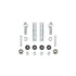 FTS93009 by FABTECH - Sway Bar Links; Pair; Fits Multiple Ford Super Duty Applications;