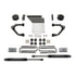 Fabtech K1062M Suspension Lift Kit Uniball Control Arm Lift System; w/Stealth Monotube Shocks; 4 in. Lift; Incl. Uniball