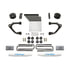 K1062 by FABTECH - Uniball Control Arm Lift System; w/Rear Performance Shock; 4 in. Lift; Incl. Uniball Upper Control Arms; Differential Drop Brackets; Differential Skid Plate; Block/U-Bolts;