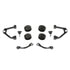 Fabtech K1184 Suspension Lift Kit Ball Joint Control Arm Lift System; 3 in.LIft; w/Ball Joint; Shock Spacers;